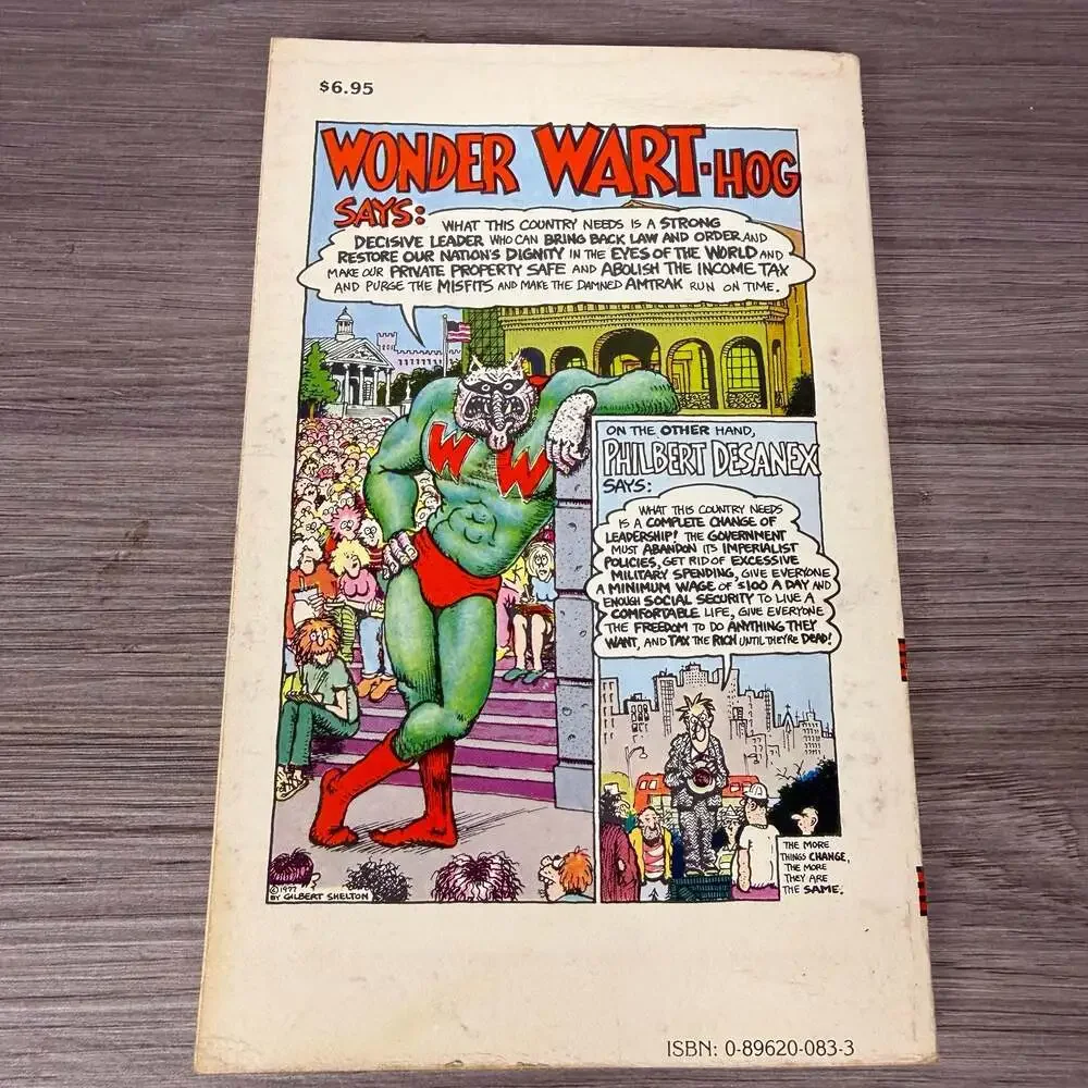 Wonder Wart-Hog and the Nurds of‎ November by Gilbert Shelton Trade Paperback